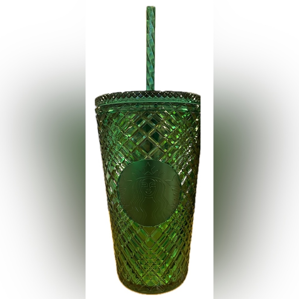 Starbucks Green Jeweled Tumbler -16
oz